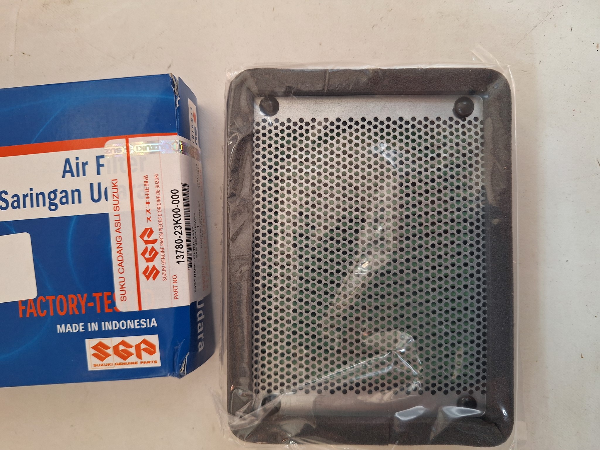 Bild von SUZUKI  LUFTFILTER  13780-23K00